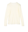 〈手洗い可能〉ストレッチ チュール ロング スリーブ TEE