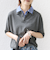 【WEB限定】〈手洗い可能〉ダブルカラー ショート スリーブ ポロ