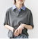 【WEB限定】〈手洗い可能〉ダブルカラー ショート スリーブ ポロ