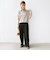 【WEB限定】〈手洗い可能〉ダブルカラー ショート スリーブ ポロ