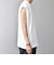 【WEB限定】SHIPS any:〈接触冷感〉COOL TOUCH スムース リラックス ノースリーブ Tシャツ◇
