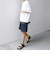 【WEB限定】SHIPS any:〈接触冷感〉COOL TOUCH スムース リラックス ノースリーブ Tシャツ◇