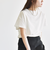 quaranciel:〈洗濯機可能〉カノコ Vガゼット ショートスリーブ クルーネック TEE
