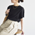 quaranciel:〈洗濯機可能〉カノコ Vガゼット ショートスリーブ クルーネック TEE