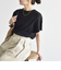 quaranciel:〈洗濯機可能〉カノコ Vガゼット ショートスリーブ クルーネック TEE
