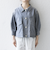 SHIPS any:〈洗濯機可能〉オックス ステッチ ショート シャツ ジャケット