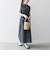 SHIPS any:〈洗濯機可能〉オックス ステッチ ノースリーブ シャツ ワンピース