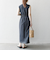 SHIPS any:〈洗濯機可能〉オックス ステッチ ノースリーブ シャツ ワンピース