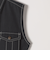 SHIPS any:〈洗濯機可能〉オックス ステッチ ノースリーブ シャツ ワンピース