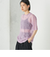 Wai＋:〈手洗い可能〉クリンクル シアー ショート スリーブ プルオーバー