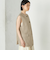 Wai＋:〈手洗い可能〉リネン ライク ベスト