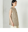 Wai＋:〈手洗い可能〉リネン ライク ベスト