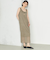 Wai＋:〈手洗い可能〉オーガンジー ノースリーブ 2WAY ワンピース