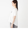 SHIPS Colors:〈接触冷感・手洗い可能〉フロッキー ロゴ ドルマン Tシャツ◇