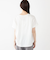 SHIPS Colors:〈接触冷感・手洗い可能〉フロッキー ロゴ ドルマン Tシャツ◇