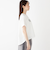 SHIPS Colors:〈接触冷感・手洗い可能〉フロッキー ロゴ ドルマン Tシャツ◇