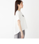 SHIPS Colors:〈接触冷感・手洗い可能〉フロッキー ロゴ ドルマン Tシャツ◇