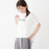 SHIPS Colors:〈接触冷感・手洗い可能〉フロッキー ロゴ ドルマン Tシャツ◇