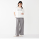 SHIPS Colors:〈接触冷感・手洗い可能〉フロッキー ロゴ ドルマン Tシャツ◇