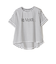 SHIPS Colors:〈接触冷感・手洗い可能〉フロッキー ロゴ ドルマン Tシャツ◇