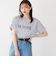 SHIPS Colors:〈接触冷感・手洗い可能〉フロッキー ロゴ ドルマン Tシャツ◇