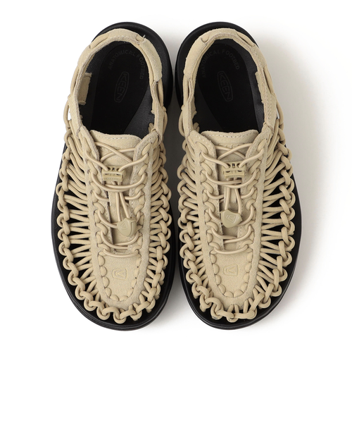 新品！KEEN:UNEEK PLT　23cm（SHIPS購入） All Gender Uneek PLT(23cm Safari×Black/サファリ×ブラック): KEEN