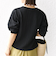 【WEB限定】〈手洗い可能〉バンピー シャーリング 5分袖 カーディガン
