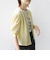 【WEB限定】〈手洗い可能〉バンピー シャーリング 5分袖 カーディガン