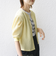 【WEB限定】〈手洗い可能〉バンピー シャーリング 5分袖 カーディガン