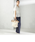 【WEB限定】ライン テープ ショルダー付き A4 トート