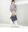 【WEB限定】ライン テープ ショルダー付き A4 トート