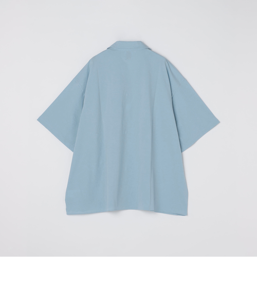 GP/GS/GP: オープンカラー ショートスリーブ ソリッド シャツ