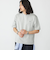 【WEB限定】SHIPS: テレワーク ビズ ワンポイントロゴ ポンチ Tシャツ