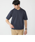 【WEB限定】SHIPS: テレワーク ビズ ワンポイントロゴ ポンチ Tシャツ