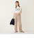 SHIPS Colors:〈接触冷感・UVカット〉フレンチスリーブ ロゴ Tシャツ◇
