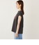 SHIPS Colors:〈接触冷感・UVカット〉フレンチスリーブ ロゴ Tシャツ◇