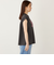 SHIPS Colors:〈接触冷感・UVカット〉フレンチスリーブ ロゴ Tシャツ◇