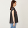 SHIPS Colors:〈接触冷感・UVカット〉フレンチスリーブ ロゴ Tシャツ◇