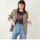 SHIPS Colors:〈接触冷感・UVカット〉フレンチスリーブ ロゴ Tシャツ◇
