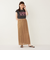 SHIPS Colors:〈接触冷感・UVカット〉フレンチスリーブ ロゴ Tシャツ◇