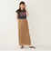 SHIPS Colors:〈接触冷感・UVカット〉フレンチスリーブ ロゴ Tシャツ◇