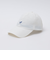 【WEB限定】SHIPS: ワンポイント ロゴ UVカット オーバーフィットキャップ