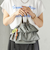 【WEB限定】チャーム 付き フリル 巾着 ショルダー