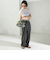 【WEB限定】チャーム 付き フリル 巾着 ショルダー