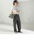 【WEB限定】チャーム 付き フリル 巾着 ショルダー