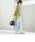 【WEB限定】チャーム 付き フリル 巾着 ショルダー