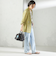 【WEB限定】チャーム 付き フリル 巾着 ショルダー