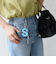 【WEB限定】チャーム 付き フリル 巾着 ショルダー