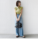 【WEB限定】チャーム 付き フリル 巾着 ショルダー