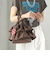 【WEB限定】チャーム 付き フリル 巾着 ショルダー